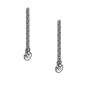 SAFETY CHAIN, 5/16 X 36