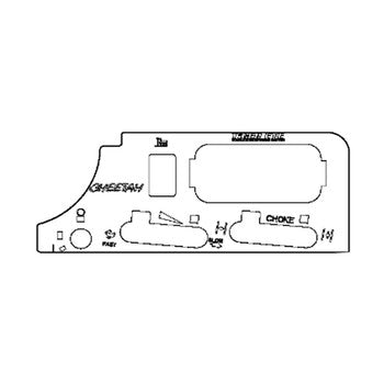 Scag 485278 - DECAL INSTR PANEL
