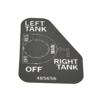 DECAL, FUEL SHUT-OFF - STCII