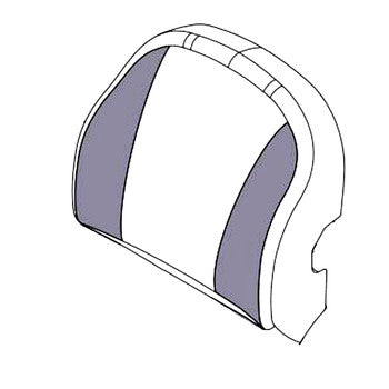 CUSHION COVER, BACK - STC