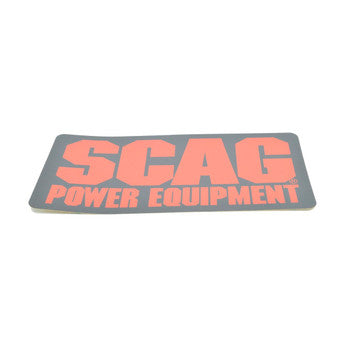 DECAL, SCAG POWER EQUIPMENT