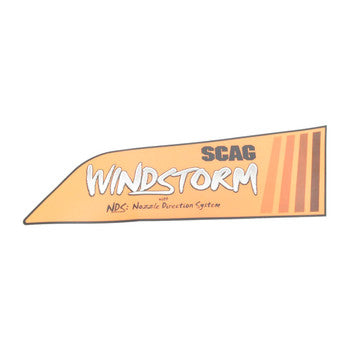 Scag 486345 - GRAPHIC WINDSTORM
