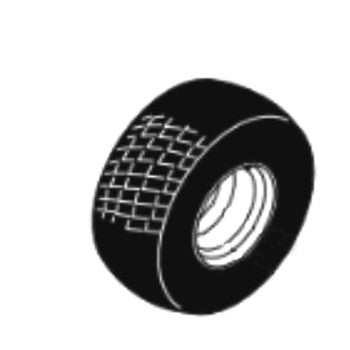 Scag 486495 - TIRE 20 X 6.50-10 4 PLY