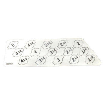 Scag 486950 - DECAL CUT HEIGHT