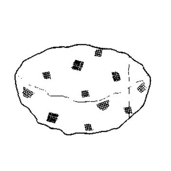 Scag 48738 - FILTER, OPEN MESH